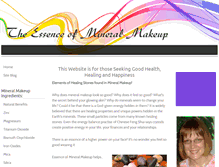 Tablet Screenshot of essence-of-mineral-makeup.com